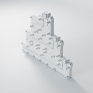 Ara Plaka- 3 Katlı Ray Tipi Klemens İçin