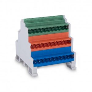 5,08mm Ray Tipi 3 Katlı 3 Renkli Soket Klemens – 3x11 Pim