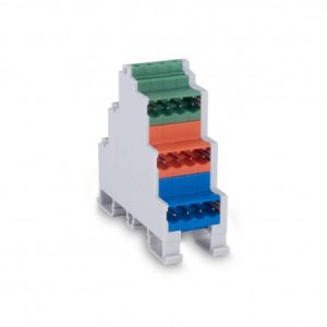 5,08mm Ray Tipi 3 Katlı 3 Renkli Soket Klemens – 3x4 Pim