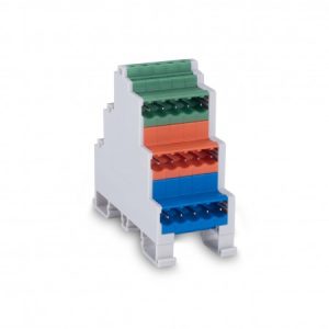 5,08mm Ray Tipi 3 Katlı 3 Renkli Soket Klemens – 3x5 Pim