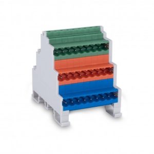 5,08mm Ray Tipi 3 Katlı 3 Renkli Soket Klemens – 3x9 Pim