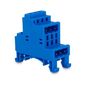 5,08mm Ray Tipi Katlı Soket Klemens – 2x3 Pim